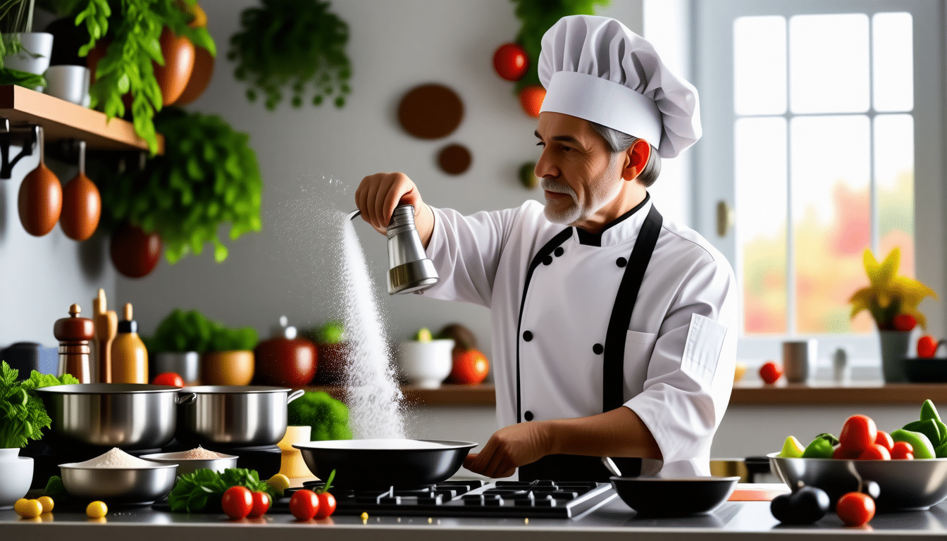 découvrez comment donner du goût à l'imaginaire en apprenant à assaisonner un plat invisible avec un sel fictif. une exploration créative et ludique des saveurs et de l'invention culinaire !